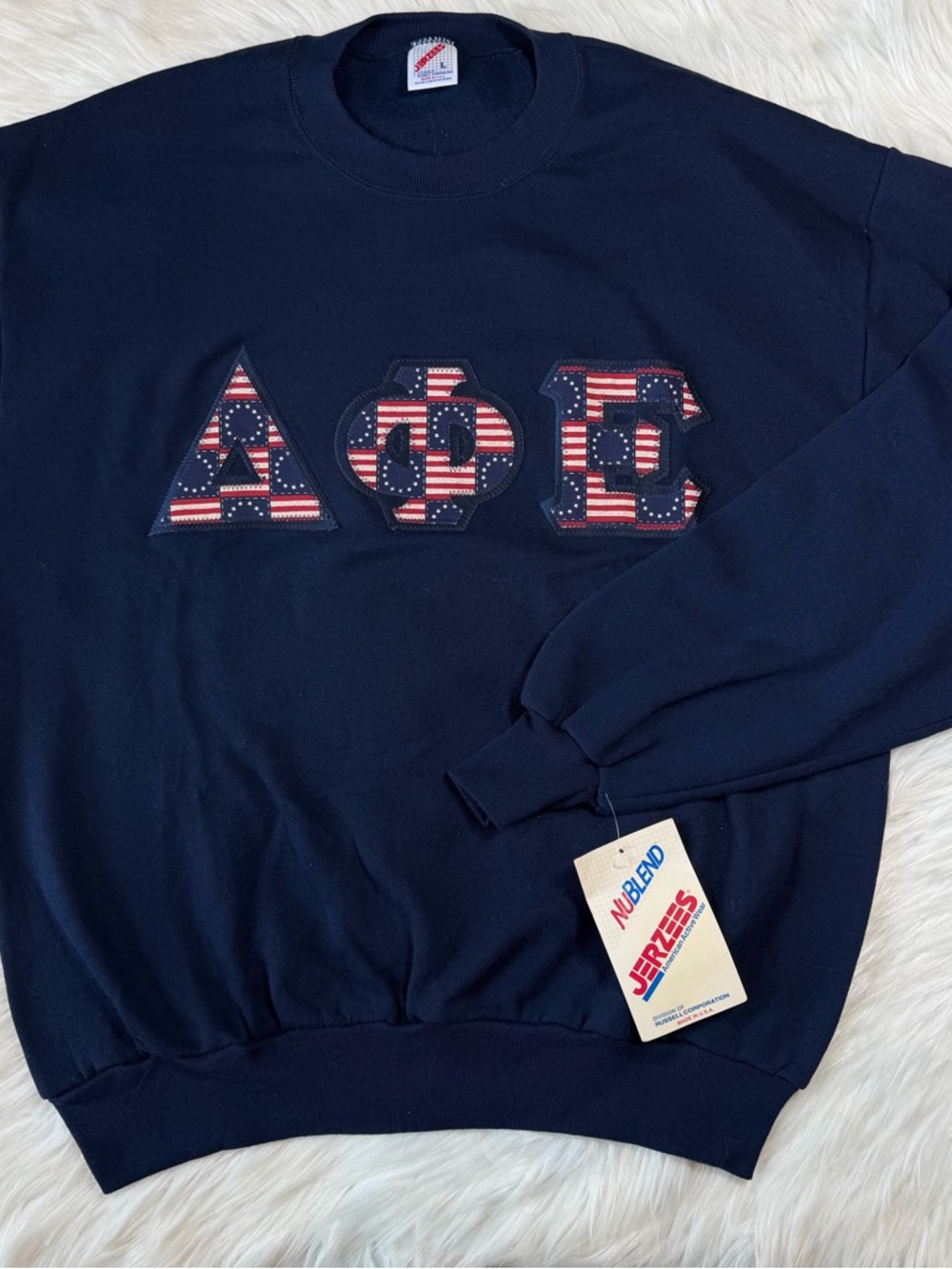 NWT Vintage Delta Phi‎ Epsilon Sweater